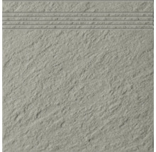 Beton Bordstein mit gerillter Oberfläche