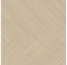Parquet en vinyle posé en motif à chevrons