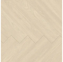 Carrelage clair avec motif en zigzag