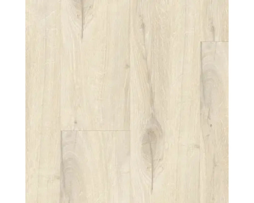 Gros plan d'un sol stratifié clair avec une texture en bois