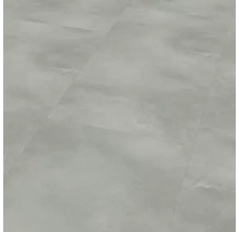 Installation de carreaux de sol en vinyle gris