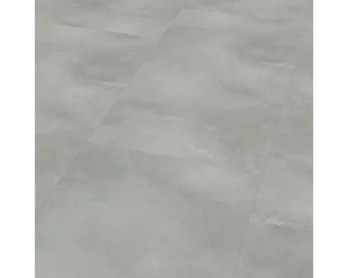 Installation de carreaux de sol en vinyle gris