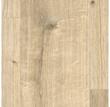 Gros plan d'un sol stratifié aspect bois