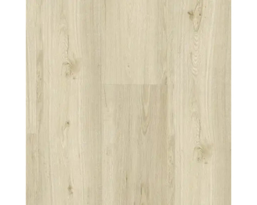 Gros plan d'un sol stratifié clair avec grain de bois