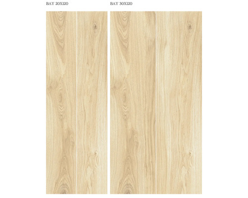 Muster zur Bodenfliese SKIEN Bay Fliesen im Holzdesign, 20x120 Zentimeter und 30x120 Zentimeter