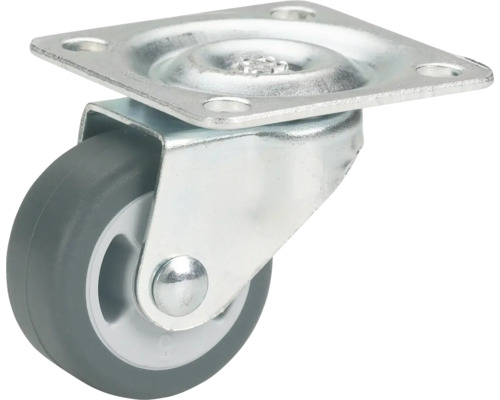 Lenkrolle mit Anschraubplatte