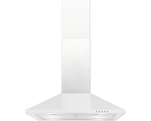 Hotte de cuisine blanche