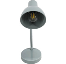 Graue Schreibtischlampe mit LED Leuchtmittel