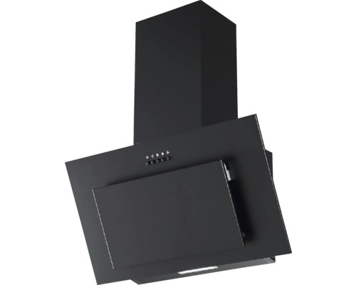 Schwarze Dunstabzugshaube für die Küche
