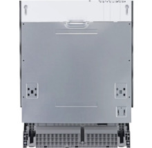 Rückansicht eines Geschirrspülers mit Montagevorrichtungen