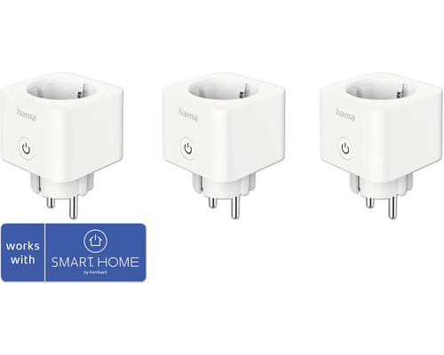 Drei Hama Smart Home Zwischenstecker