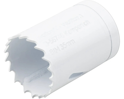 Lochsägeeinsatz Wolfcraft Bi-Metall Ø 35 mm Lochsäge, 35 Millimeter Durchmesser
