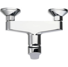 Verchromter Waschtischmischer