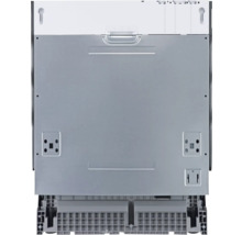 Rückansicht eines Geschirrspülers mit Montagevorrichtungen