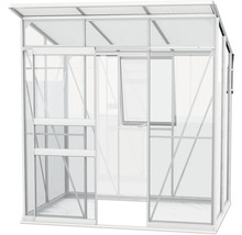 Gewächshaus mit Schiebetür und Fenster zur Pflanzenzucht