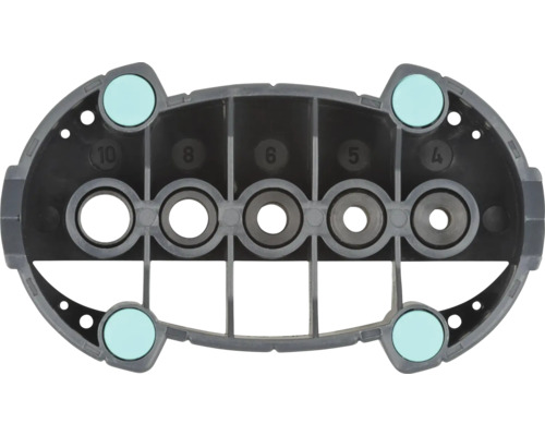 Adaptateur multiple pour raccord de robinet avec cinq tailles différentes