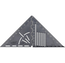 Winkelmesser aus Aluminium mit Skala