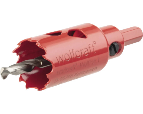 Wolfcraft Lochsäge mit Zentrierbohrer