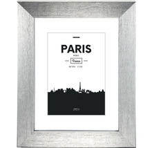 Cadre photo en PVC Paris argent 15x20 cm-thumb-0