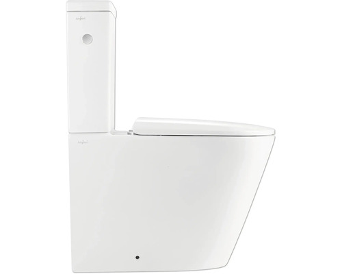 Toilette en céramique avec réservoir