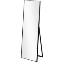 Miroir rectangulaire sur pied avec cadre