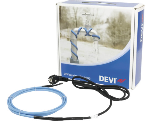 Rohrbegleitheizung mit Stecker und Verpackung