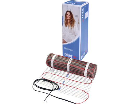 Tapis de chauffage au sol Devi avec emballage du produit