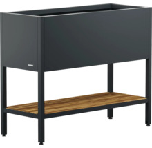 Jardinière Herstera avec étagère en bois