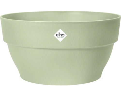 Pot de fleurs en plastique avec le logo Elho