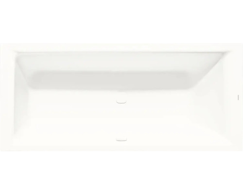 Baignoire rectangulaire vue de dessus