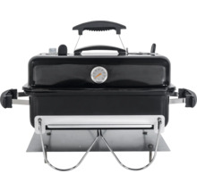 Barbecue portable au charbon de bois avec thermomètre de couvercle