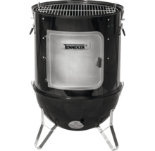 Barbecue boule noir avec porte et logo Tenneker.