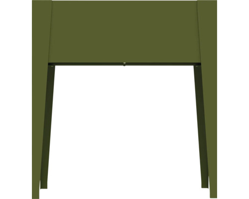 Grüne Terrassenüberdachung