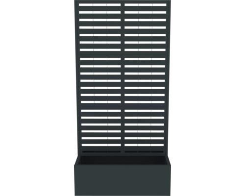 Élément de protection visuelle avec bac à plantes