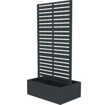 Paravent avec jardinière pour le jardin
