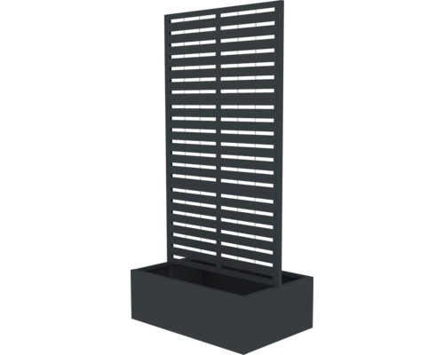 Paravent avec jardinière pour le jardin