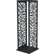 Dekorative Gartenstele mit Blattmuster