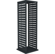 Sichtschutzelement mit horizontalen Schlitzen für den Aussenbereich