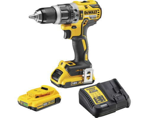 Akku-Bohrhammer DeWalt DCD796D2, inkl. 2 x 2Ah Akku und Ladegerät Dewalt Akku-Bohrschrauber mit 18 Volt Akku und Ladegerät