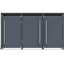 Sichtschutzwandelemente mit Griffen