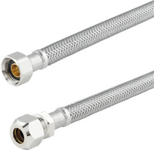 Tuyau blindé flexible avec deux raccords