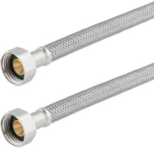 Deux flexibles blindés avec raccords union