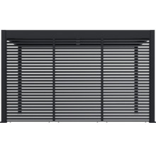 Lamellenzaun aus Metall