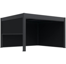 Freistehender Pavillon mit Seitenteilen für den Aussenbereich