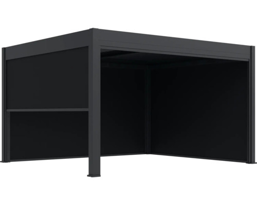 Pavillon mit geschlossenem Seitenteil für den Aussenbereich