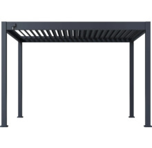 Pergola aus Aluminium mit Lamellendach für den Garten