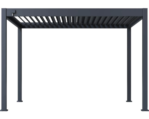 Freistehende Terrassenüberdachung mit Lamellendach