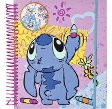 Carnet avec motif Stitch et reliure spirale