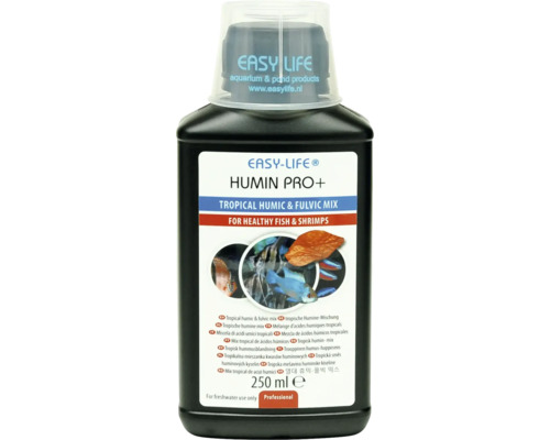 Easy Life Humin Pro Plus, mélange d'acides humiques tropicaux pour poissons et crevettes sains, 250 ml