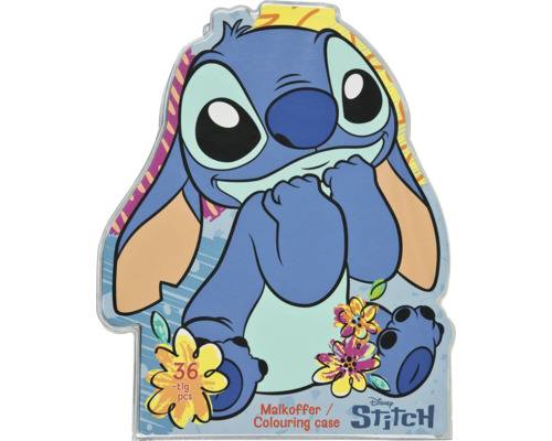 Valisette de coloriage Stitch avec 36 pièces